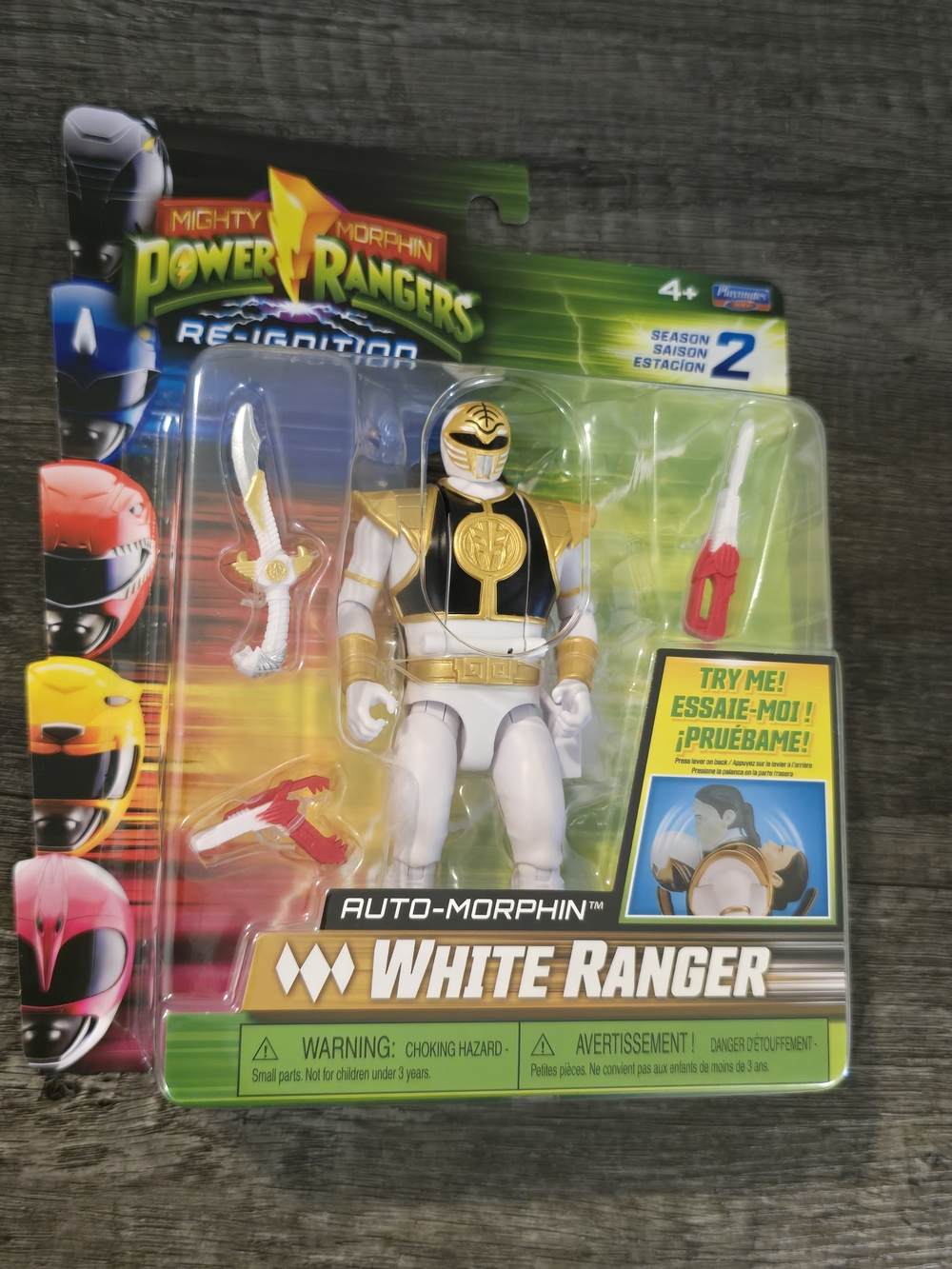 Power Rangers Re-Ignition White Ranger Action Figure - Picture 2 of 3